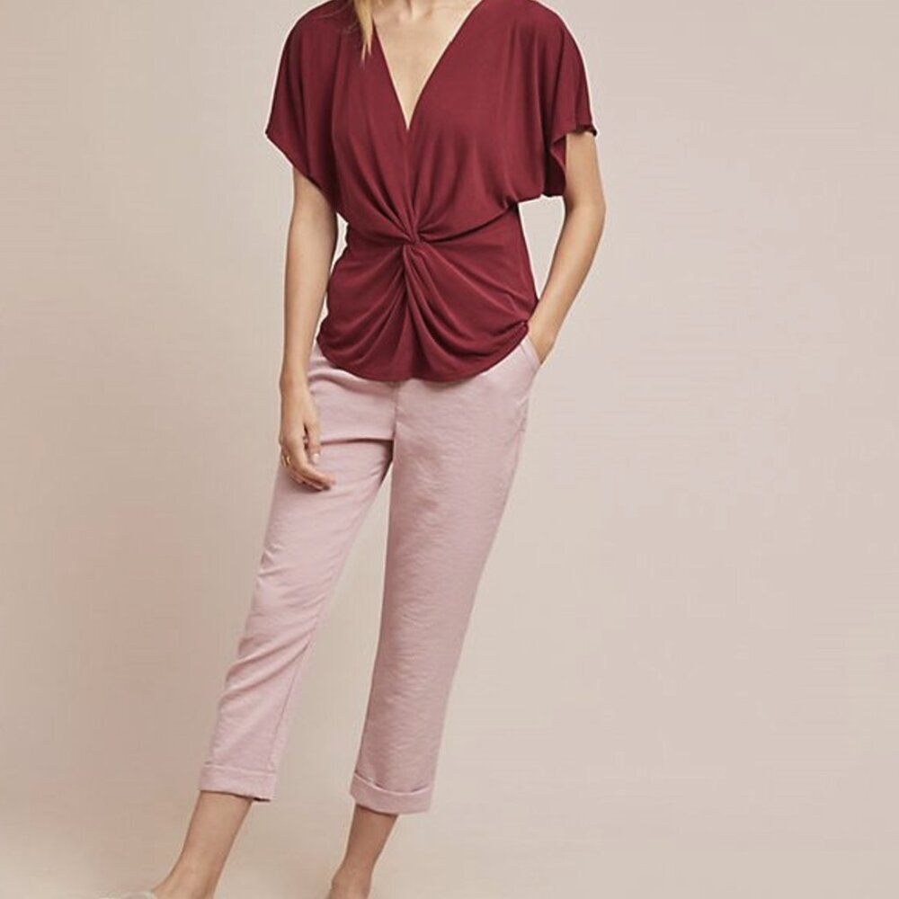 NWT Anthropologie Stelvio Twisted Top by ISLA MAUDE